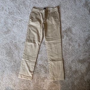 J. Crew flannel khakis